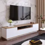 Robin Home Loft Tv Ünitesi Televizyon Sehpası Tv Sehpası LF7-AW - Görsel 2