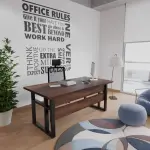 Robin Home Vivaldi A Ofis Çalışma Masası Metal Ayaklı Barok