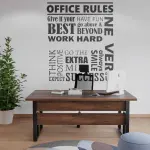 Robin Home Vivaldi A Ofis Çalışma Masası Metal Ayaklı Barok - Görsel 2