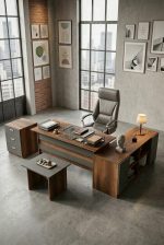 Robin Home Verona Abcf Ofis Büro Masa Takımı