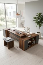 Robin Home Verona Abcf Ofis Büro Masa Takımı - Görsel 2