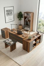 Robin Home Verona Abcdf Ofis Büro Masa Takımı