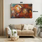 Robin Home Uv Baskı Tablo Kırmızı 60cm*90cm T11 - Görsel 2