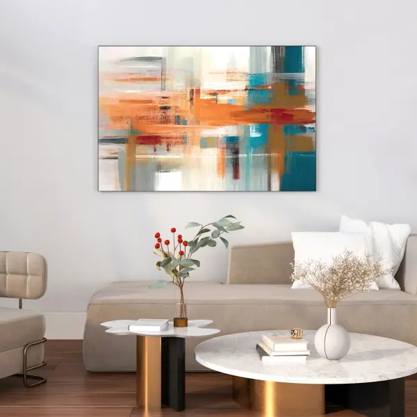 Robin Home Uv Baskı Tablo Orange 60cm*90cm T12