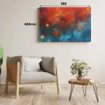 Robin Home Uv Baskı Tablo Bakteri 60cm*90cm T8 - Görsel 2