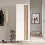 Robin Home Rio Ayakkabılık Metal Ayaklı 9 Raflı Sepet-Beyaz