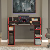Robin Home Titan Oyuncu Masası Gaming Çalışma Masası Siyah-Kırmızı
