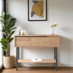 Robin Home Dresuar Antre Hol Kapaklı 100cm Metal Ayaklı Sepet