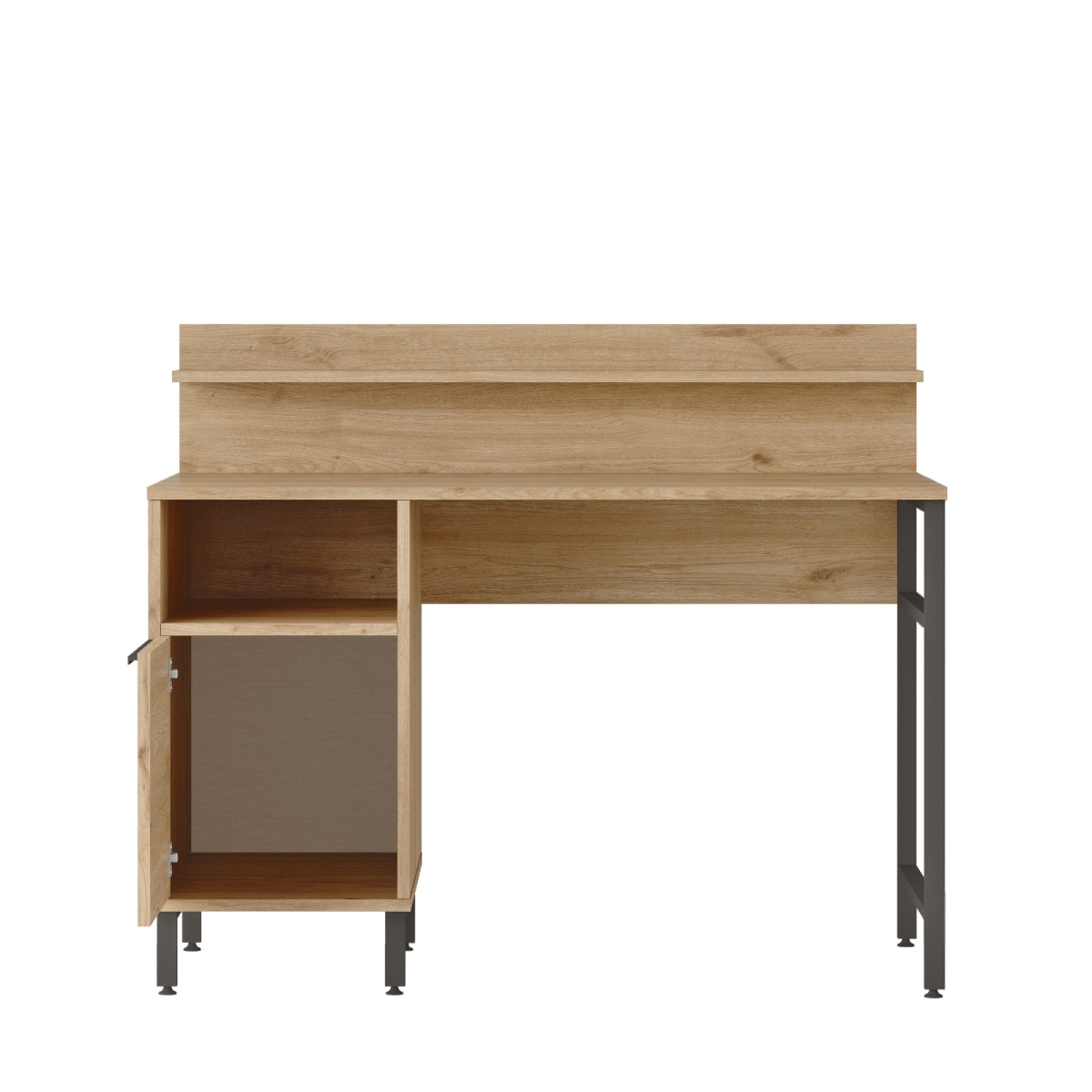 Robin Home Genç Çalışma Masası & Kitaplık 2'li set Sepet- Jüt Baskı Desen - Görsel 6
