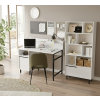 Robin Home Genç Çalışma Masası & Kitaplık 2'li set Beyaz