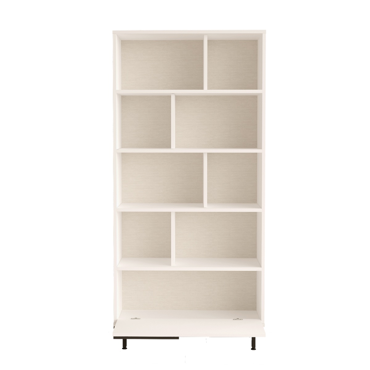 Robin Home Genç Çalışma Masası & Kitaplık 2'li set Beyaz - Görsel 3