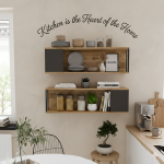 Robin Home Mutfak Rafı Duvar Rafı Kitaplık 2'Li Set