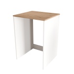 Robin Home Alaska Çamaşır Makinesi Dolabı Sepet-Beyaz - Görsel 4